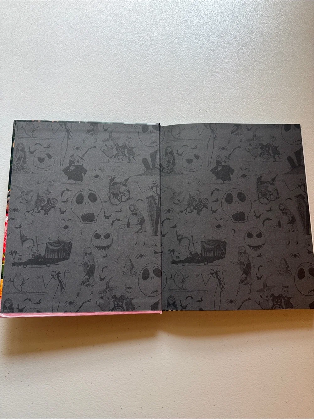 Disney Tim Burton's The Nightmare Before Christmas Cookbook - Black/Green Cover